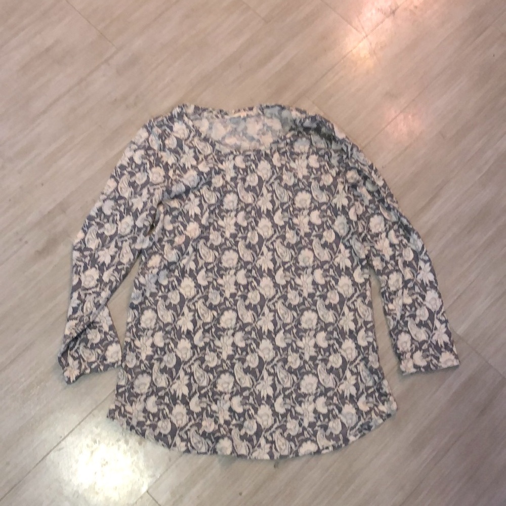 🔲 Lucky Brand crew blouse
